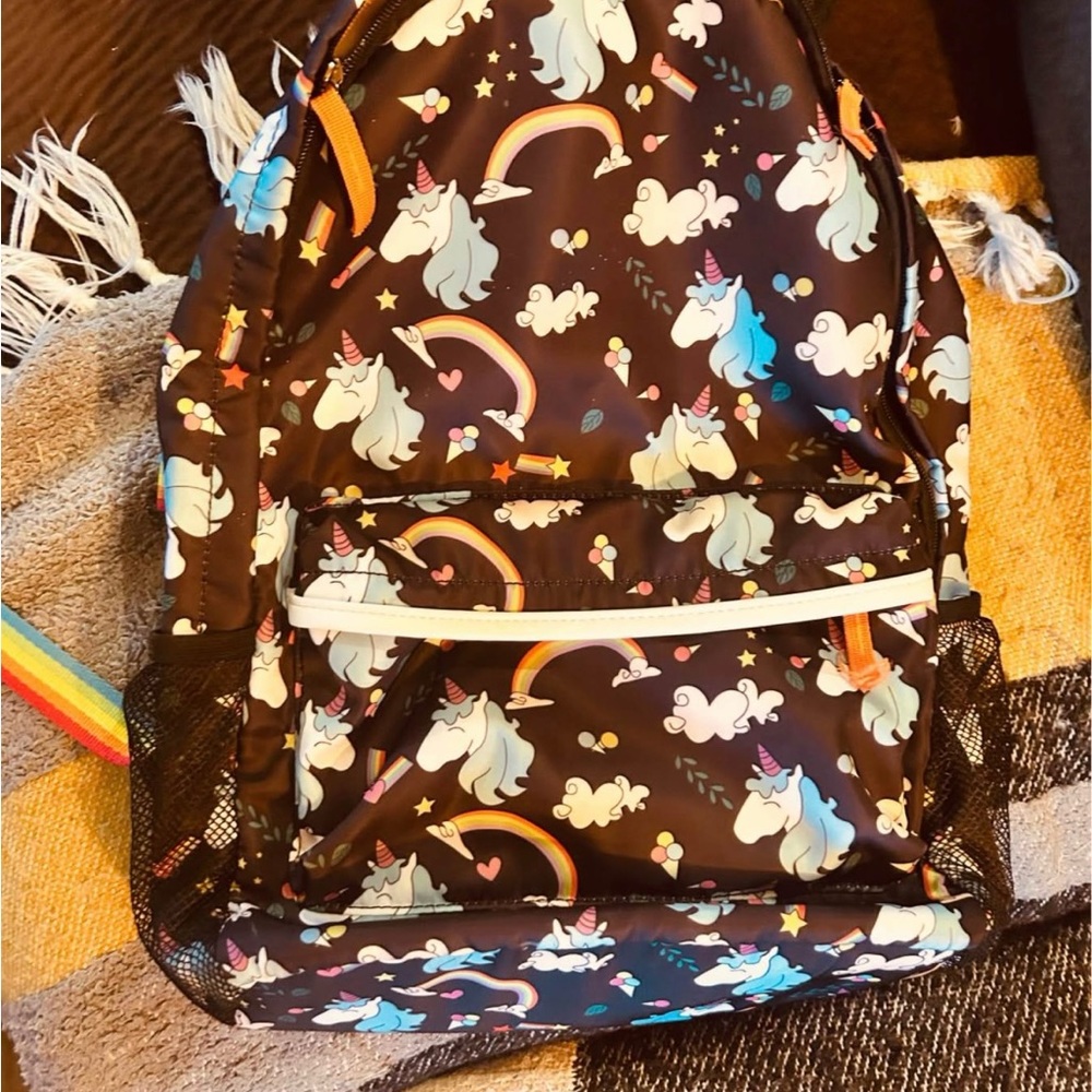 Unicorn Print Kids Backpack